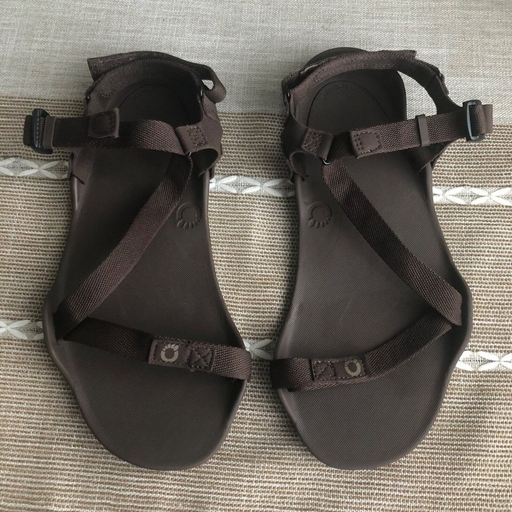 Xero Z-Trek Shoes Men’s Size 9 Barefoot Brown Natural Hiking Walking Sandals